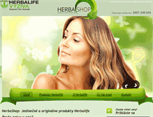 Tablet Screenshot of herbashop.sk