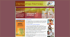 Desktop Screenshot of herbashop.no